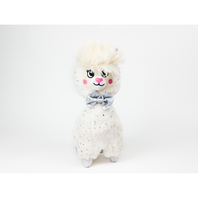 Mīkstā rotaļlieta InnoGIO Alpaca GIO-828, balta krās., 30 cm