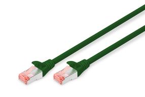 Kaabel Assmann Digitus CAT 6 S/FTP Patch Cable RJ-45, RJ-45, 5 m, roheline v.