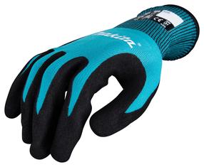 Pirštinės Makita P-84682, mėlyna sp./juoda sp., M