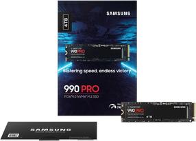 Kietasis diskas (SSD) Samsung 990 Pro, M.2 2280, 4 TB