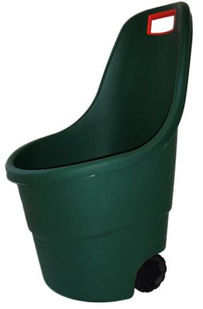 Dārza konteineris Keter, 58 cm x 53 cm x 89 cm, 55 l, zaļa krās.