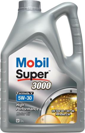 Variklių alyva Mobil Super 3000 Formula 5W - 30, sintetinis, 5 l