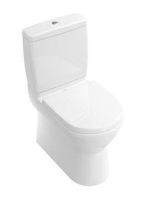 Unitazas, pastatomas Villeroy & Boch O. Novo, su dangčiu, 360 mm x 640 mm