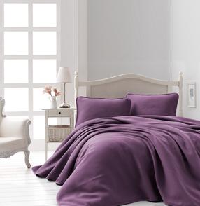 Lovatiesės komplektas Mijolnir Liv 157SHS5405, violetinė sp., 220 cm x 240 cm