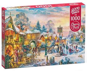 Dėlionė CherryPazzi Winter Twilight 1000 el. 30370, 50 cm x 70 cm, 1000 vnt., įvairių spalvų