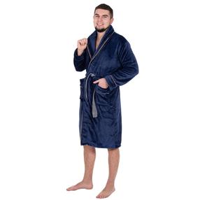 Hommikumantel Springos HA7386, sinine v., XXL