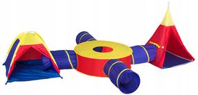 Bērnu telts ar tuneli EcoToys Adventure 8905, 532 cm x 112 cm