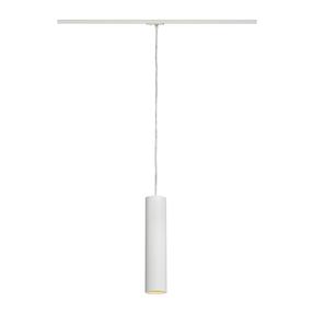 Valgusti rippuv SLV Enola B, GU10, 1 x 50 W, valge v. / valge v., 6.7 x 30 cm
