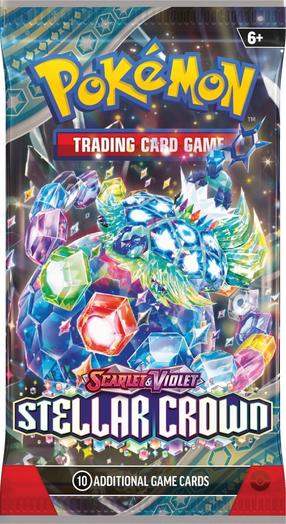 Kortų žaidimas Pokemon Scarlet & Violet Stellar Crown, EN