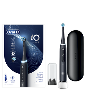 Elektrinis dantų šepetėlis Oral-B iO Series 5, juoda sp.