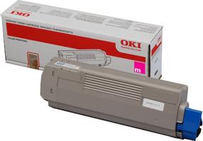 Тонер Oki 46507506, красный цв.