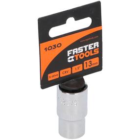 Gala atslēga Faster Tools 1030, 13 mm, 1/2"
