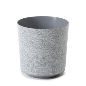 Lillepott Lamela Gama, plastik/polüpropüleen (pp), 19.5 cm x 19.5 cm, Ø 19.5 cm, hall v.