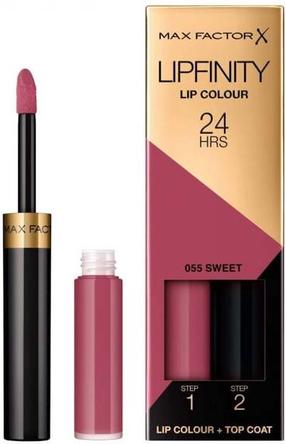 Lūpu krāsa Max Factor Lipfinity, 4.2 g, 055 sweet