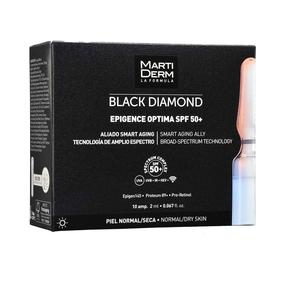 Ampulas sejas kopšanai Martiderm Black Diamond Epigence Optima, 2 ml, SPF 50+, 10 gab.