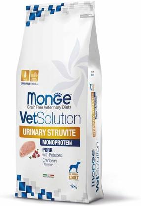 Сухой корм для собак Monge VetSolution Urinary Struvite, свинина, 12 кг