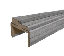 Durų stakta Domoletti EUGENE OAK, 207 cm x 8 - 10 cm x 3.2 cm, universali, ąžuolo sp.