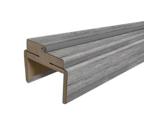 Durų stakta Domoletti EUGENE OAK, 207 cm x 8 - 10 cm x 3.2 cm, universali, ąžuolo sp.