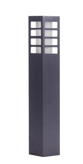 Pastatomas lauko šviestuvas Su-Ma Rado III 2, 18W, E27, IP54, tamsiai pilka sp., 8 cm x 50 cm