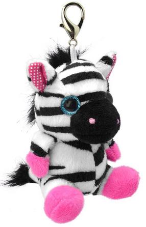 Pliušinis žaislas Wild Planet Zebra, įvairių spalvų, 8 cm