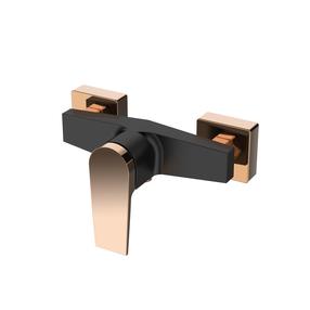 Dušas jaucējkrāns Invena Midnight BN-35-014-V, zelta krās./melna krās.