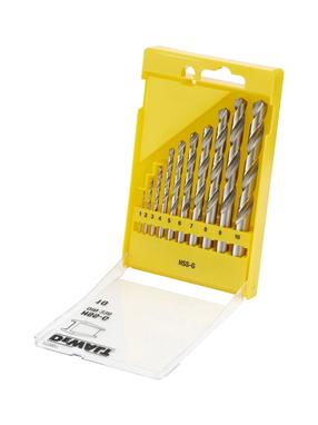 Grąžtų komplektas Dewalt, medienai/metalas/plastikas, hss-g, tiesus, 95 mm x 16 cm
