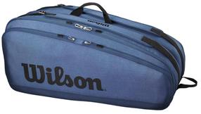 Теннисная сумка Wilson Tour 12, синий цв./черный цв.
