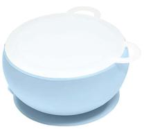 Dubenėlis MiniKoioi Bowly 101080003, 450 ml, Nuo 6 mėnesių, 12 cm, silikonas, mėlyna sp.