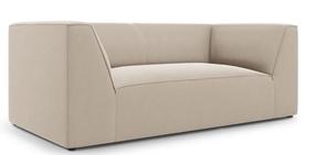 Sofa Micadoni Home Ruby Velvet, šviesiai ruda sp., 174 x 92 cm x 69 cm