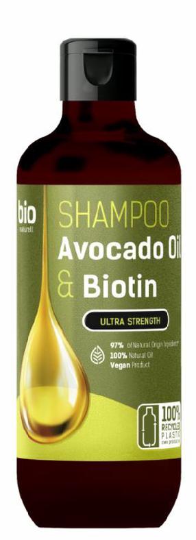 Шампунь Bio Naturell Ultra Strength Avocado Oil & Biotin, 295 мл