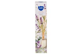 Mājas aromatizētājs, smaržu kociņi Aura Lavender, 45 ml Caurspīdīga krās.