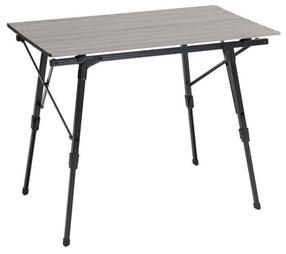 Kempinga galds Outwell Canmore M, brūna krās./melna krās., 90 cm x 53 cm x 46 - 70 cm