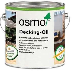 Масло для террас Osmo 021 Bog Oak, тёмный дуб цв., 0.125 l