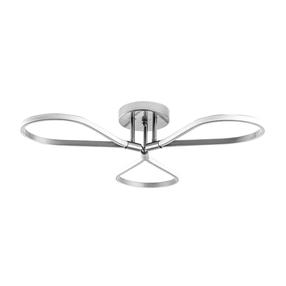 Šviestuvas lubų Opviq Chandelier Damla 13544, sidabro sp. / sidabro sp.