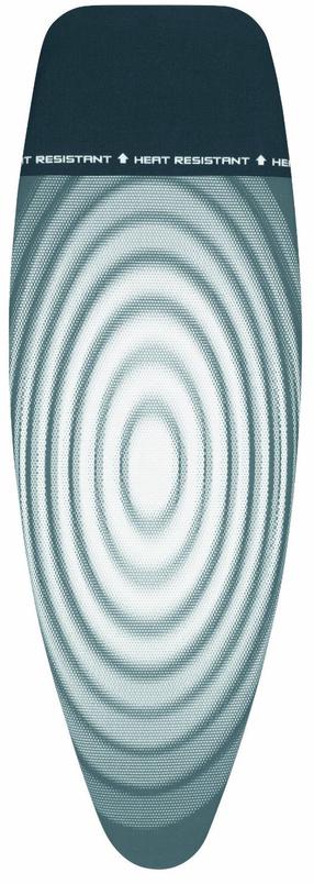 Lyginimo lentų užvalkalas Brabantia 266782, 135 cm x 45 cm, balta sp./pilka sp.