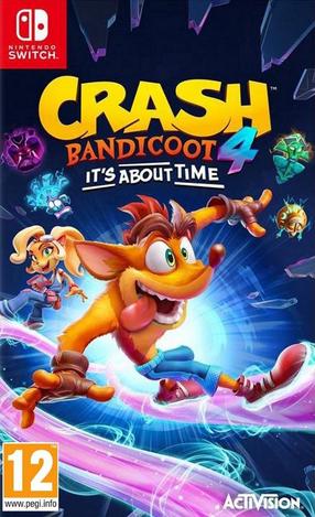 Nintendo Switch spēle Activision Crash Bandicoot 4: It’s About Time, angļu