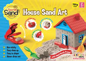 Modeļu smiltis Gerardo's Toys House Sand Art, daudzkrāsaina