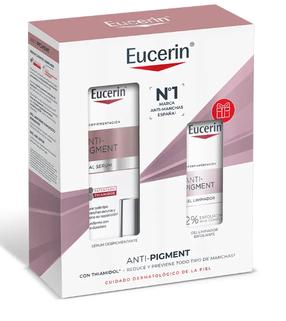 Veido priežiūros priemonių rinkinys Eucerin Anti-Pigment Dual, 80 ml, SPF 30, 2 vnt.