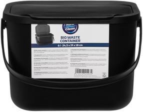 Bio atliekų šiukšliadėžė Nord Clean 642493, 6 l, juoda sp.