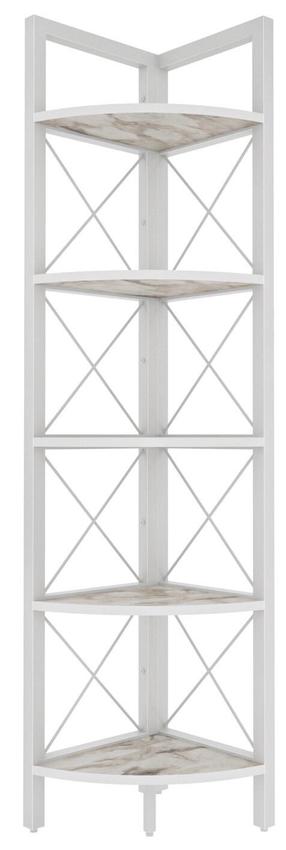 Pastatoma lentyna Kalune Design Remo 322RTC1109, balta sp., 160 cm x 30.5 cm x 33 cm