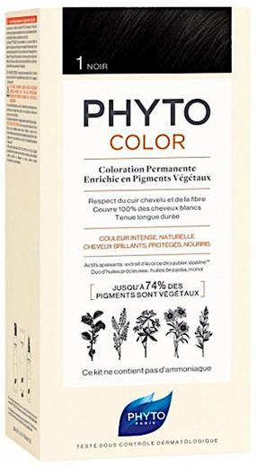Juuksevärv Phyto Phytocolor, must v., 1, 112 ml