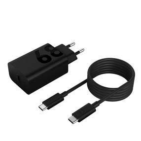 Telefona lādētājs Lenovo ZG38C05739, USB Type C, melna krās., 68 W