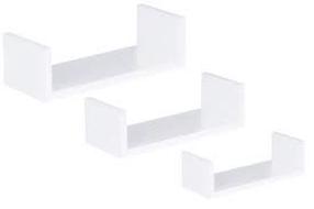 Sienas plaukts Velano FUS, balta krās., 10 cm x 10 cm x 42 cm