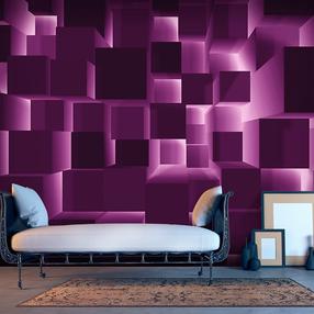 Фотообои Artgeist Purple Hit MFT1035SAM, 245 см x 245 см