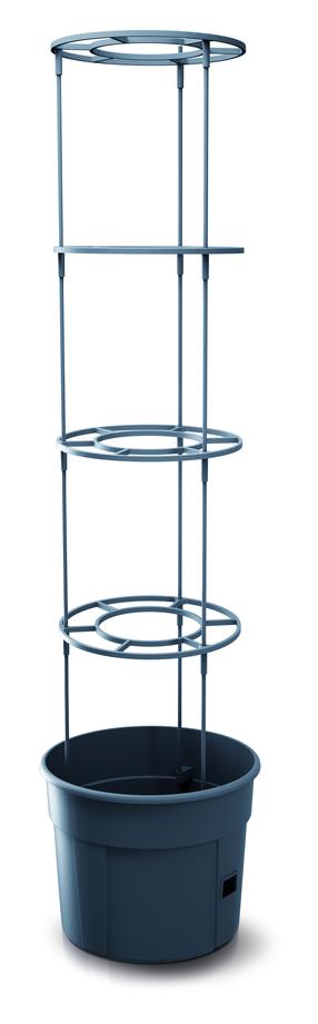 Lillepott Prosperplast Tomato IPOM400-S433, plastik, Ø 39.2 cm, antratsiit v.