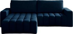 Kampinė sofa Bonett Monolith 77, tamsiai mėlyna sp., kairinė, 175 x 250 cm x 92 cm