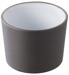 Bļoda Revol Solid, balta krās./pelēka krās., 8 cm, 0.150 l