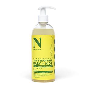 Plaukų ir kūno prausiklis Dr. Natural 3in1 Citrus, 473 ml