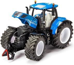 Игрушечный трактор Siku Farmer New Holland T7 315 HD, синий цв.
