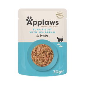 Šlapias kačių maistas Applaws, tunas, 0.07 kg